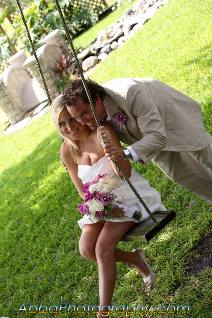 The Secret Garden wedding photo