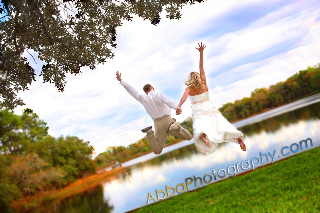 The Secret Garden wedding photo in Orlando, Florida.